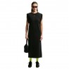Nike Sportswear Chill Terry Dress Logo Nero Donna
