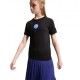 Nike Inter Maglia Maniche Corte Crest Nero Bambino