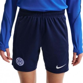 Nike Inter Milan Strike Pantaloncini Calcio Training Blu Bianco Bambino