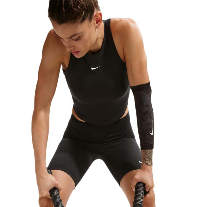 Nike One Fitted Canotta Palestra Nero Donna