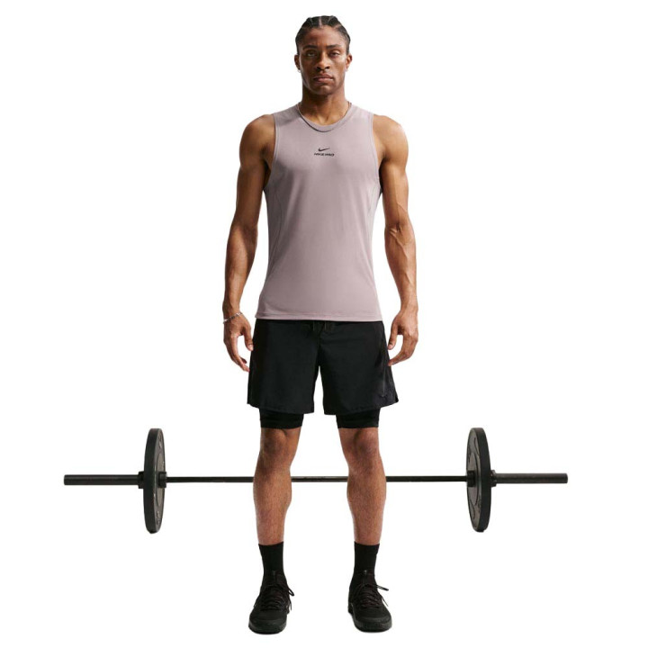 Nike Pro Gilet Sportivo Rosa Uomo