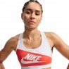 Nike Swoosh Reggiseno Sportivo Ms Bianco Donna
