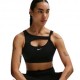 Nike One Reggiseno Sportivo Nero Donna