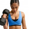 Nike Pro Sculpt Reggiseno Sportivo Nero Azzurro Donna