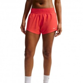 Nike One Shorts Sportivi Rosso Donna