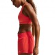 Nike One Shorts Sportivi Rosso Donna