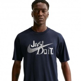 Nike Sportswear T-Shirt Logo Jdi Blu Uomo