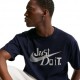 Nike Sportswear T-Shirt Logo Jdi Blu Uomo