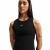 Nike Sportswear Canotta Costine Nero Donna
