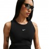 Nike Sportswear Canotta Costine Nero Donna