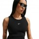 Nike Sportswear Canotta Costine Nero Donna