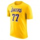 Nike Luka Doncic Los Angeles Lakers Maglia Basket Giallo Viola Uomo