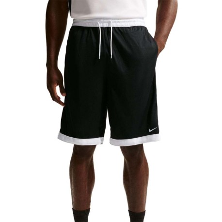 Nike Dna Academy Pantaloncini Basket Nero Bianco Uomo
