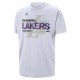 Nike Los Angeles Lakers Courtside Maglia Basket Bianco Viola Uomo