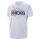 Nike New York Knicks Courtside Maglia Basket Bianco Blu Uomo
