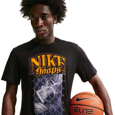 Nike Club Maglia Basket Off Court Std F2 Nero Uomo