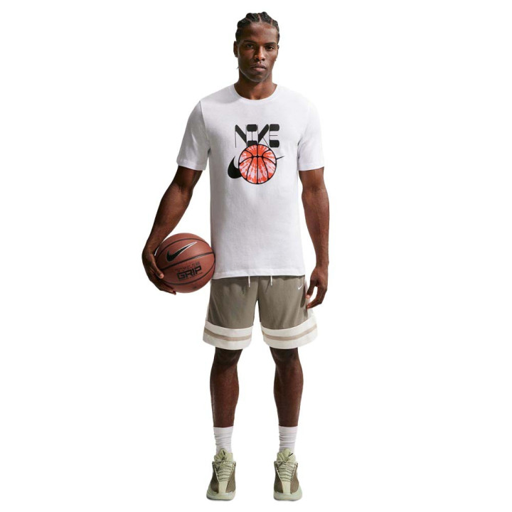 Nike Maglia Basket Off Court Bb-X Bianco Uomo