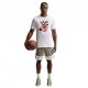 Nike Maglia Basket Off Court Bb-X Bianco Uomo
