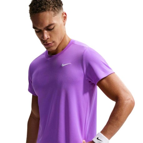 Nike Court Victory T-Shirt Tennis Bright Violet Uomo