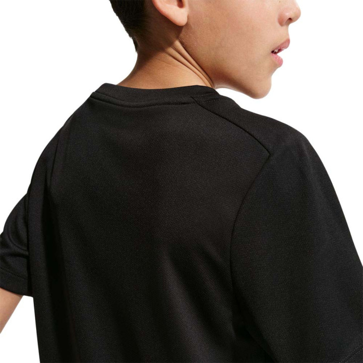 Nike Multi T-Shirt Palestra Logo Nero Bambino