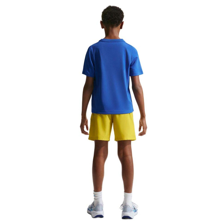 Nike Multi T-Shirt Palestra Logo Blu Bambino