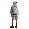 Nike Sportswear Club Shorts Sportivi Big Swoosh Grigio Bambino