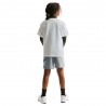 Nike Sportswear Club Shorts Sportivi Big Swoosh Grigio Bambino