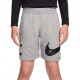 Nike Sportswear Club Shorts Sportivi Big Swoosh Grigio Bambino