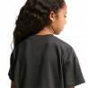 Nike Sportswear T-Shirt Palestra Logo Piccolo Nero Bambina