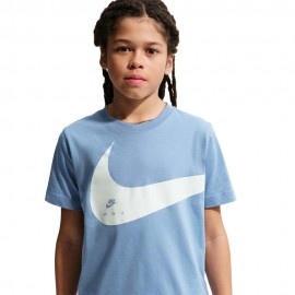 Sportswear T-Shirt Palestra Big Swoosh azzurro