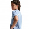 Nike Sportswear T-Shirt Palestra Big Swoosh Azzurro Bambino