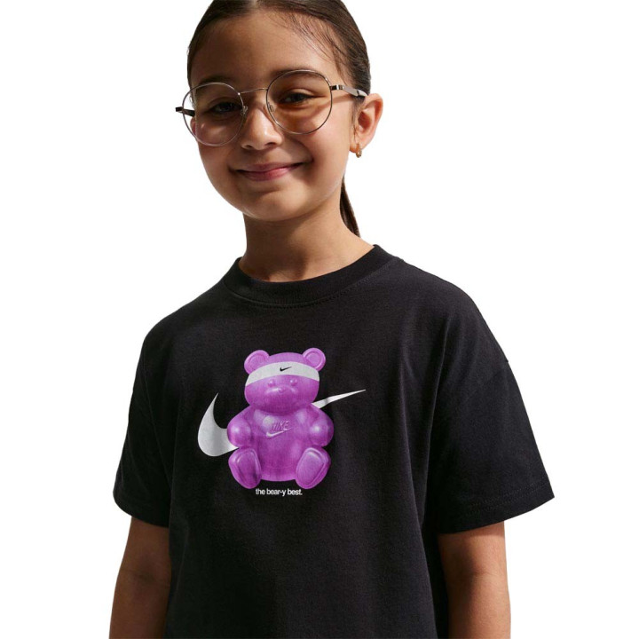 Nike Sportswear T-Shirt Palestra Fantasia Nero Bambina