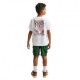 Nike Swoosh T-Shirt Palestra Logo Bianco Bambino