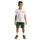 Nike Swoosh T-Shirt Palestra Logo Bianco Bambino