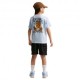 Nike Swoosh T-Shirt Palestra Logo Azzurro Bambino