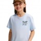Nike Swoosh T-Shirt Palestra Logo Azzurro Bambino