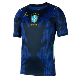 Nike Brazil 2026 Stadium Away Maglia Maniche Corte Blu Nero Uomo