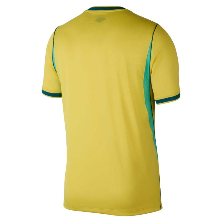 Nike Brazil 2026 Stadium Home Maglia Maniche Corte Giallo Verde Uomo