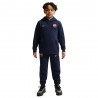 Nike Fc Barcelona Club Felpa Con Cappuccio Blu Giallo Bambino