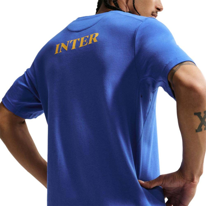 Nike Inter Milan Primary Maglia Maniche Corte Blu Oro Uomo