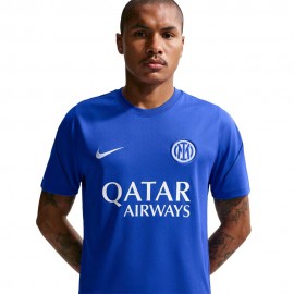 Nike Inter Milan Strike Maglia Maniche Corte Blu Bianco Uomo