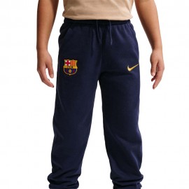 Nike Pantaloni Allenamento Calcio Fcb Club Nero Blu Giallo Bambino