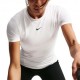Nike One Fitted Maglietta Palestra Bianco Donna
