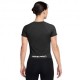 Nike Pro Seamless Maglietta Palestra Nero Donna