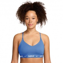 Nike Indy Light Support Reggiseno Sportivo Azzurro Donna