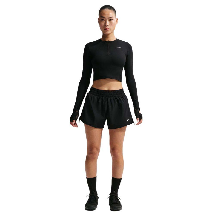 Nike One Shorts Sportivi Nero Donna