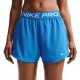 Nike Pro Shorts Sportivi 2In1 Azzurro Donna