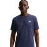 Nike Sportswear Club T-Shirt Blu Uomo