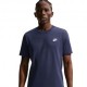 Nike Sportswear Club T-Shirt Blu Uomo