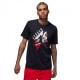 Nike Jordan Brand T-Shirt Logo Nero Uomo